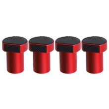 Woodworking Hole Table Tenon Aluminum Alloy Anti-Slip Pad Quick-Release Woodworking Table Limit Block 19mm 4 PCS