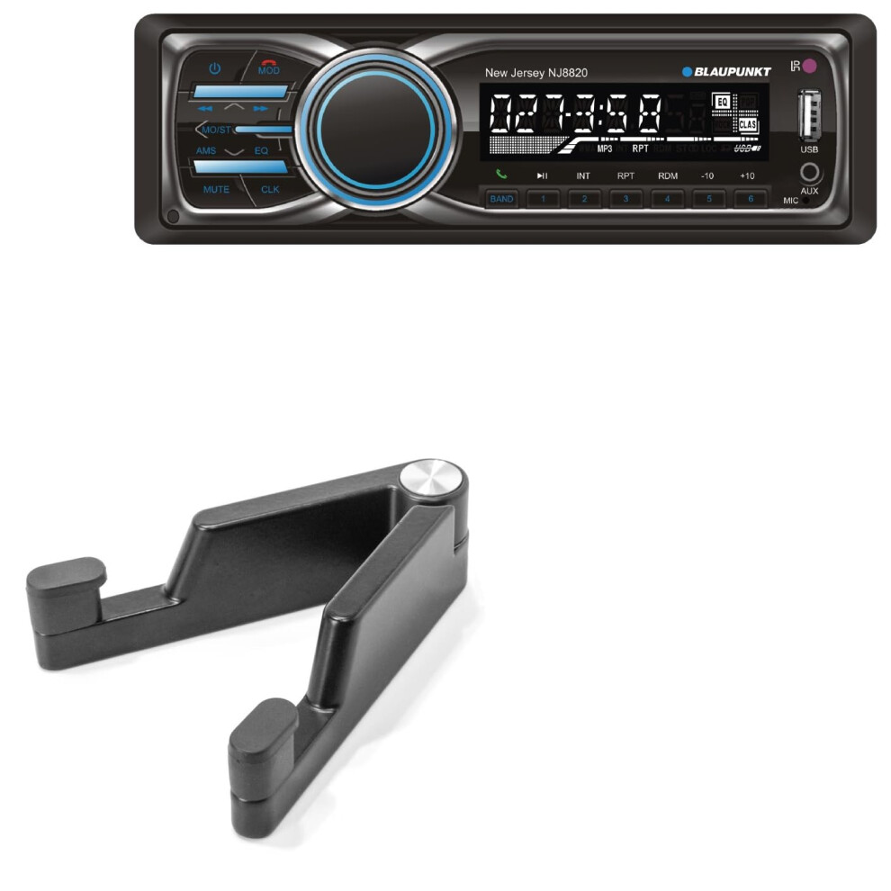 Adjustable Aluminum Tablet Stand For Blaupunkt Jersey Nj8820, Foldable Desktop Device Mount With Stable Locking Mechanism 9092120210460