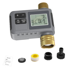 Automatic Garden Sprinkler Timer With 360Rotatable Connector