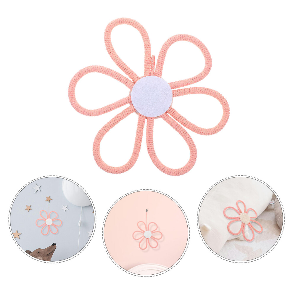Daisy Room Decor For Girls Boho Wall Decor Nursery Wall Decor Nursery Flower Decor Woven Wall Flower Decor Woven Flower Hanging Decor