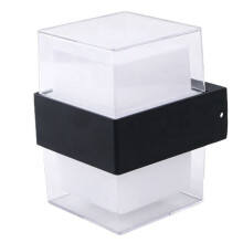 Modern Led Wall Lamp 10W Wall Light for Indoor Outdoor Porch Bedroom Sofa Background AC110V-240V Square Cold Light 6500K