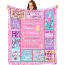 16th Birthday Gifts for Girls Blanket Flannel Soft and Comfortable Anti static Bed Sofa Blanket(50*60inch)