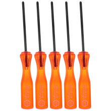 2 PCS Tri Prong Screwdriver Three Point Red Set DS Repair Tool