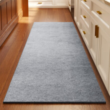 XiYing Kitchen Floor Mat, Polyester, Non-Slip Backing, Absorbent, Machine Washable, 47.24X17.71 Inches, for Kitchen Use, 1 Mat