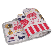 Oven Mitts and Pot Holders Sets,Heat Resistant with Soft Cotton Lining and Non-Slip Surface,Safe for Baking,Cooking,and Bbq,2 Piece Set C