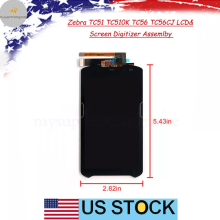LCD-modul med berøringsskjermerstatning for Zebra Symbol TC51TC510K TC56