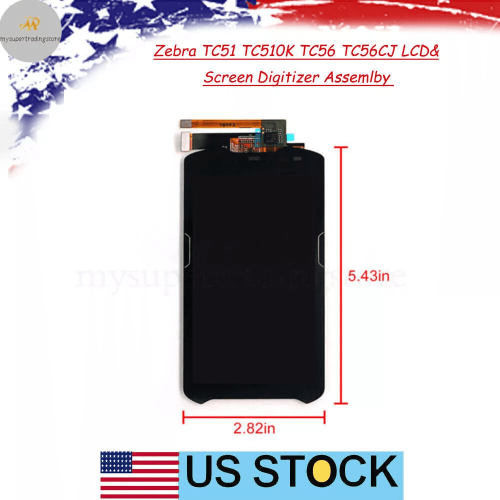 LCD Module with Touch Screen Replacement for Zebra Symbol TC51 TC510K TC56