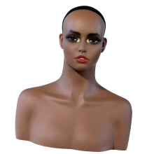 Authentic African American Style Wig Presentation Model With PVC