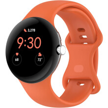 Miękki silikonowy pasek sportowy kompatybilny z Google Pixel Watch3 (41 mm), Watch2 i 1 – pasek zamienny
