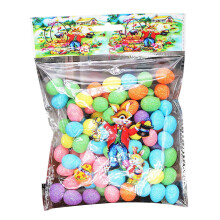 80Pack 1" Craft Glitter Pom Poms Balls for Hobby Supplies and DIY Creative Crafts, Party St Patrick's Day Decorations, The Sweet Colors