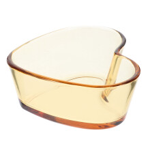 Multi-Color Heart Design Glass Bowl Practical for Home Cooking