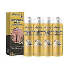 (4) 1-5x Suitable for Diabetics Foot Healing Spray with Bee Venom to Relieve Pain and Speed Healing