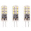 3X G4 Ampoule LED 1.5W 24 SMD 3014 Blanc Chaud 12V CC 2