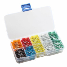 Siguranță mini standard cu lamă HOT120Pcs MIX pentru mașini, 7,5 10 15 20 25 30Amp, ATM APM, vânzări