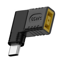Safe Charging Adapter 65W Square Charger to Type C PD for ThinkPad X Series Yoga Chromebooks and Various USB C Devices