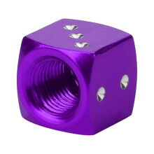 4pcs Dice Shape Car Truck Wheel Tire Air Valve Stem Cover Dust Cap Bicycle Valve