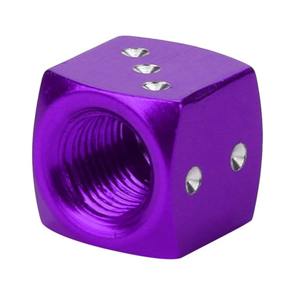 4Pcs Dice Shape Car Truck Wheel Tire Air Valve Stem Cover Dust Cap Bicycle Valve 9479868991415
