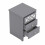 Arianna 3 Drawer Bedside Cabinet Cool Grey 5