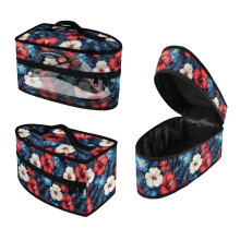 Flowers Pattern Portable Steam Iron Bag Most Iron for Clothing Ironing Machines Travel Case, Case Only