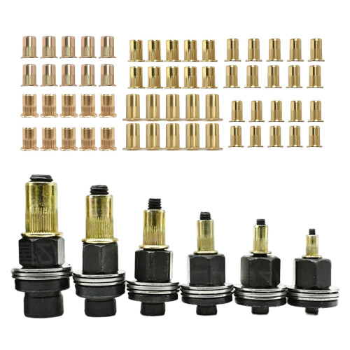 Strong Carbon Steel Riveting Tool Perfect For-66 pieces