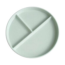 8.7" Divided Plates for Adults, 1 Pcs Portion Control Plate, Reusable Dinner Plates Dishwasher and Microwave Safe