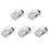 5X 5.8GHz  System LED Microwave 360 Degree Motion Sensor Light  Body Motion Detector,White 1