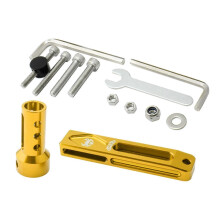 (Golden) V-brake To C Brake Adapter Converter Extension Rack Folding Road Bike Black
