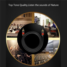 4X FSU Digital Audio RCA Cable Premium Stereo RCA to RCA Coaxial SPDIF Cable Male Speaker Hifi Subwoofer Cable AV 2M