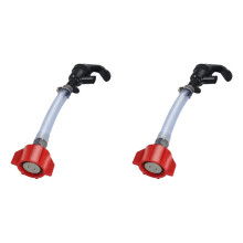 2X Generic Red BIB Tap Valve for Coca Cola Bag in Box Syrups Picnic Faucet Soda Dispensing Hose Kit By GwenB 12cm