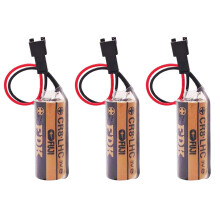 3 Pack CR8.LHC 3V 2600mAh Lithium Battery Replacement for FDK 17450 Meters Long Runtime Power