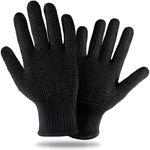 Värmebeständiga handskar med silikonknölar – 2-pack