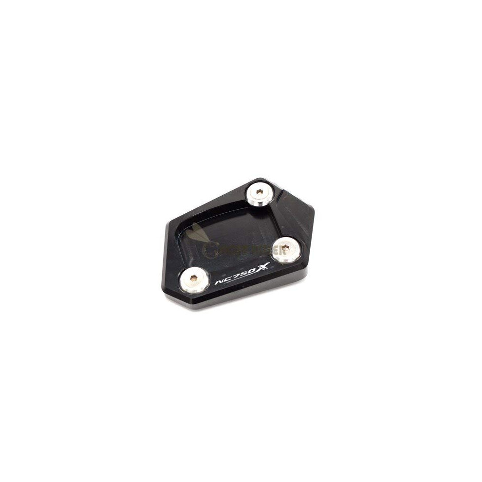 Motorcycle Kickstand Pad Cnc Aluminum Side Stand Extension For Honda Nc750x 2012Â2014 Black 9771547586715