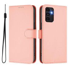 Wallet Case Leather Flip Cover with Card Holder, Shockproof Stand and Strap for Samsung Galaxy A04