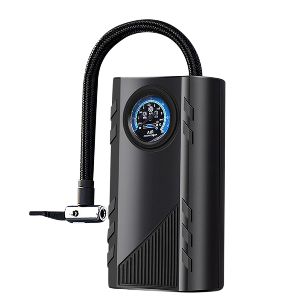 F-647 Car Inflatable Pump Emergency Portable Motorcycle Air Compressor With Gauge For Tire Inflation 12V Power #I43rs 9028731997896
