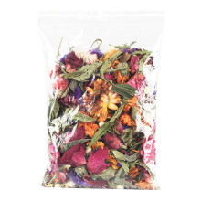 Hamster Toys Hamster Flowers Natural Dried Flower Bedding Odor Control For Gerbils Rabbits Small Animals Cage Accessory 1pc