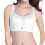 Bras Full Coverage Push-Up Yoga Bra Lace White 42E 1