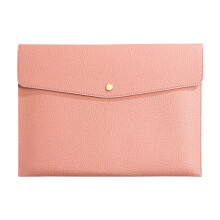 Waterproof Leather A4 Document Pouch with Hand Strap