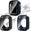 XiHAMA2-Pack2-σε-1 Αδιάβροχη θήκη συμβατή με Apple Watch SE, SE6, 5, 4 – Προφυλακτήρας υπολογιστή + 1