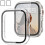 Θήκη XiHAMA2-Pack + σκληρυμένο γυαλί για Apple Watch Series 9/8/7 41mm, λεπτό κάλυμμα προφυλακτήρα 1