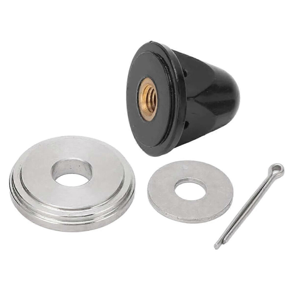 Outboard Motor Engine Propeller Nut Bushing Washer Hardware Set 6L5-45616-00 For 4-6Hp Black/Silver 9479868418288