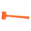 Shock Absorbing Industrial None Rebound Orange Rubber-2LB 1