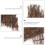 6Pièces Mini Bambou Décor Micro Paysage Élégant 6
