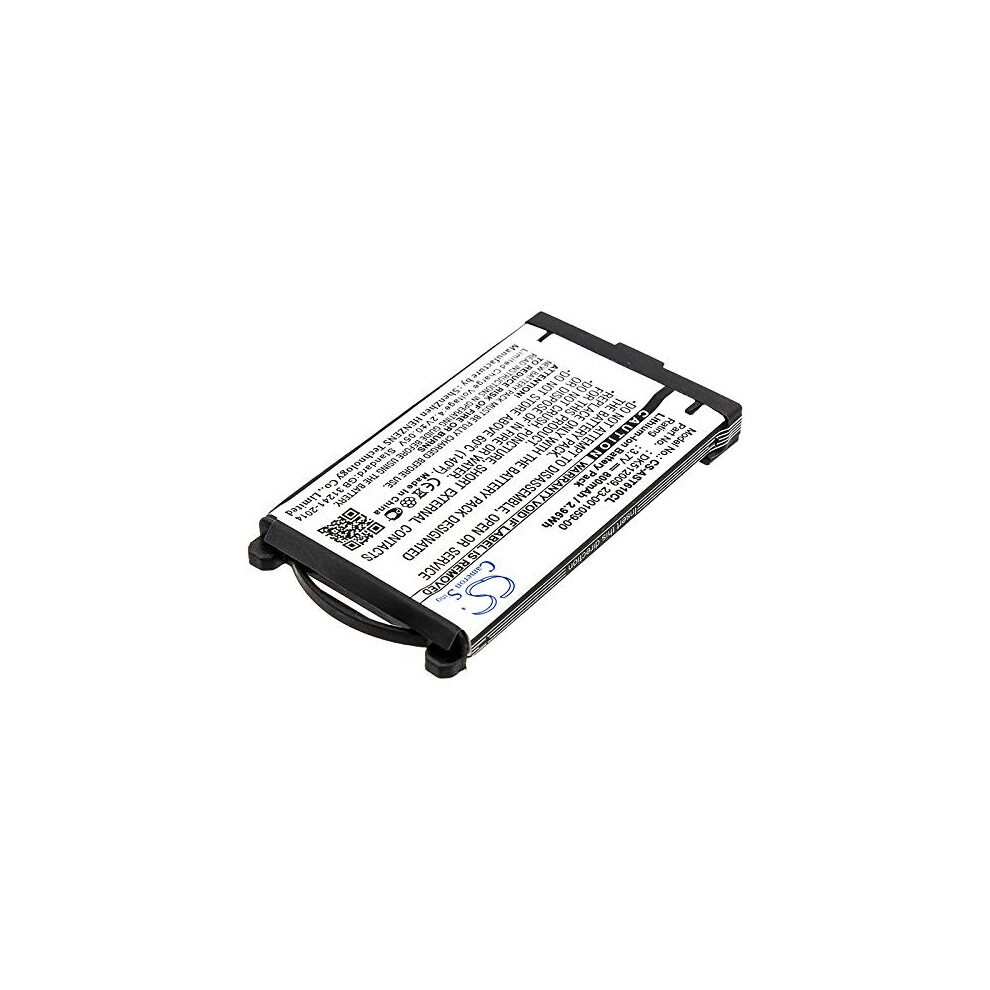 Rechargeable Liion Battery 3.7V 800Mah Replacement For Portable Devices, Slim Compact Longlasting Power 9092120212532