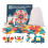 Puzzle di forme geometriche in legno per l'asilo (180 pezzi di forme e 24 1
