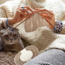 Fine Baby Wool Yarn – Soft, Luxurious, Skin-Safe, for Knitting Baby Clothes, Scarves, Hats; Compatible with 2–3.5mm Hooks