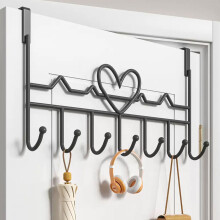 Crochets de porte WZXPWT – Porte-manteaux et supports muraux gain de place pour chambre/cuisine, compatibles avec les portes standard