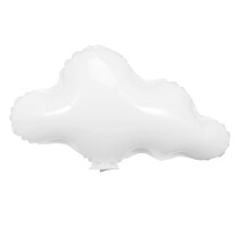 Helium Tank Cloud Balloon Unbranded 100x60x0.1cm White