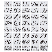 8,3" alfabetskabeloner (40 stk.)