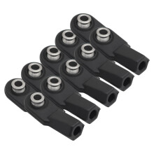 10x M4 Rod End Link Balls Joint Head Sturdy for 1/10 1/8 Scale Off Road Cars Style B