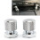 for Harley Softail Road Glide Solo Seat Nuts Mounting Nuts 1/4"-20 Thread Silver 1
